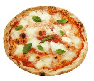 Pizza Margherita con impasto napoletano
