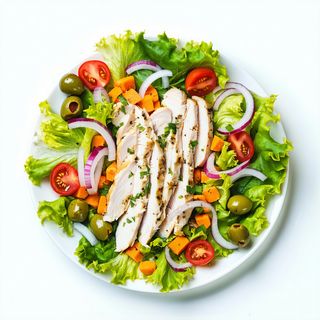 E6-Ensalada Con Pollo