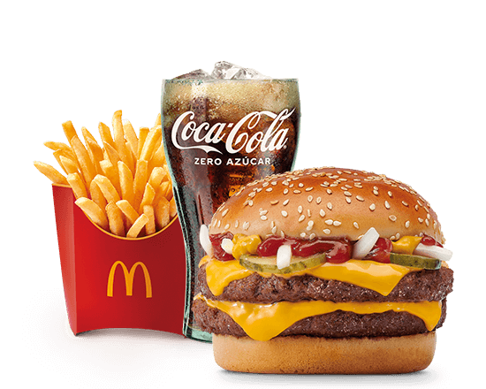 McMenú Cuarto de Libra Doble
