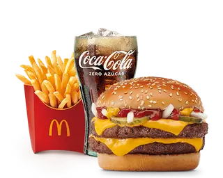 McMenú Cuarto de Libra Doble