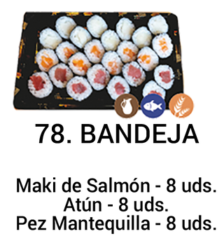 74. Bandeja (24 Uds.)