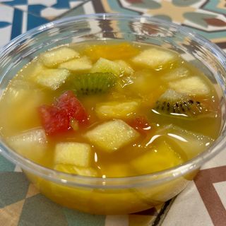 Macedonia de fruta natural