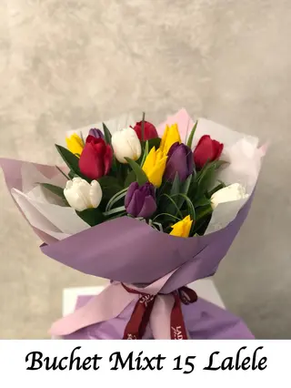 Buchet 15 lalele