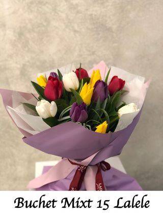 Buchet 15 lalele