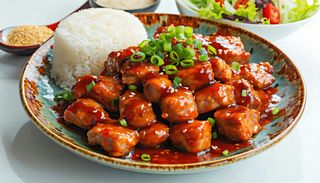 Wieprzowina w sosie słodko-kwaśnym 350g