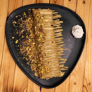 Crêpe à la Crème de Pistache