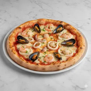 Pizza Frutos Del Mar (30 Cm.)