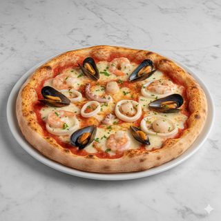 Pizza Frutos Del Mar (30 Cm.)