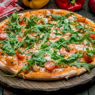 Pizza con verdure