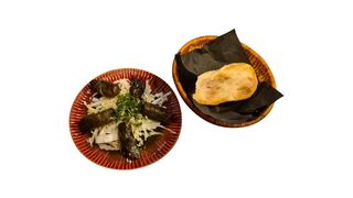 100- Wara’a ‘ineb rice & vegetables - gołąbki z liści winogron, pita