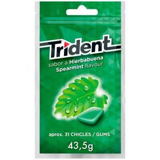 Chicles Sabor Hierbabuena Trident 30 Ud.