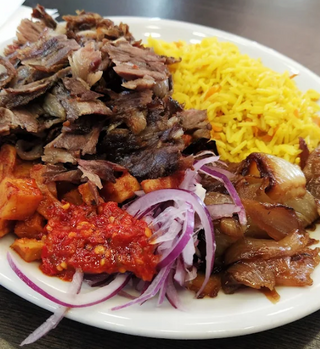 Kebab piatto grande- con insalata mista