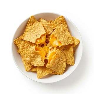 Nachos Rellenos De Queso Cheddar