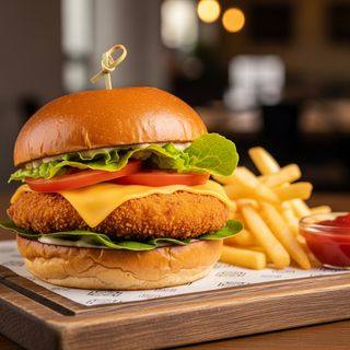 Crispy Burger chicken