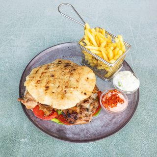 Pileci batak+pomfrit