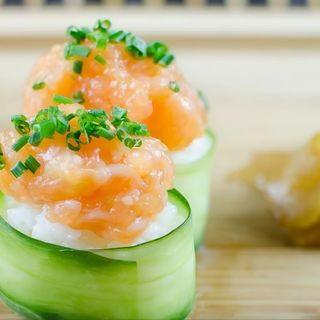 Gunkan De Tartar De Salmón (2 Pzs.)