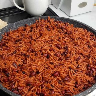 Pilawo with Beans