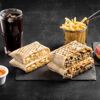 Menú Taco Francés Kebab