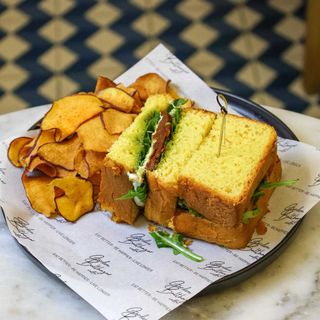 Sandwich de Mozzarela e Tomate Seco