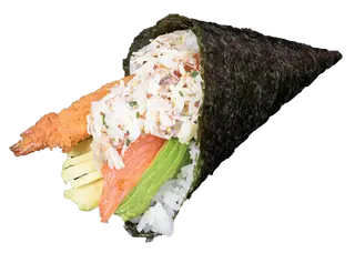 Temaki cornet Crevettes