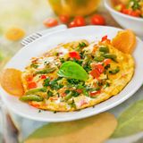 Omelette with vegetables 300gr