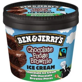 Helado De Chocolate Fudge Brownie Mini (100 Ml.)