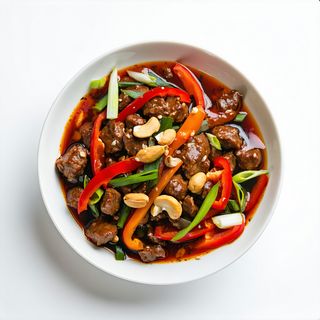 Ternera Al Estilo Kon Pao (Picante)