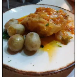 Bacalao Encebollado