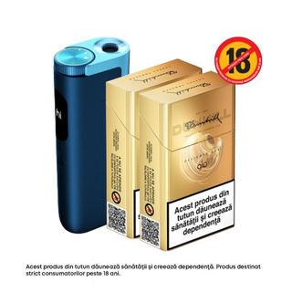 Starter Kit glo™ Hyper PRO Lapis Blue + Dunhill designed for glo Copper Tobacco