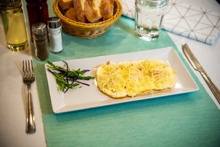 Ochiuri cu bacon și cașcaval