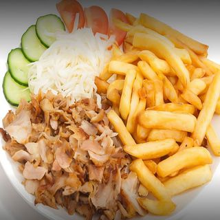 Plato De Carne Kebab