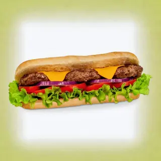 Sandwich Viande hachée + Frites + Soda
