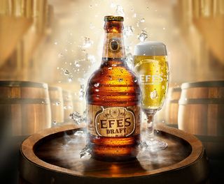 Cerveza Turca Efes Draft (50 Cl.)