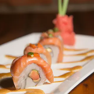 Uramaki Salmón Dulce (8 uds.)