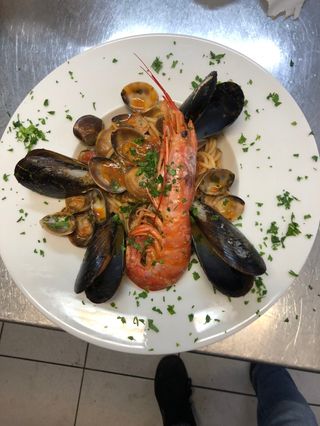 Spaghetti alla pescatora 