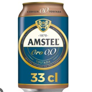 Cerveza Amstel 0,0 lata 330ml