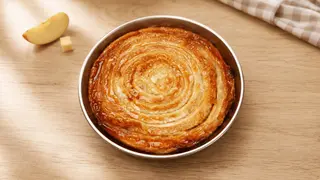 Savijača sa jabukama - tepsija