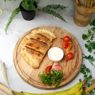 Гёзлеме с мясом