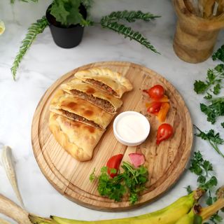 Гёзлеме с мясом