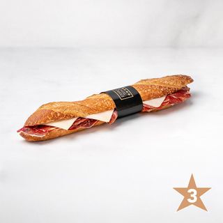 Flauta jamon 3* con queso semi