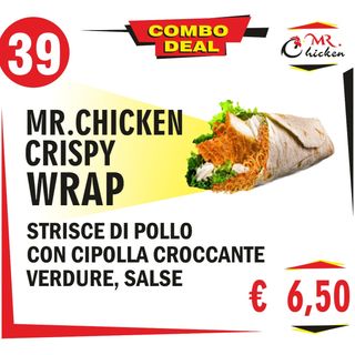 Mr. chicken Crispy Wrap