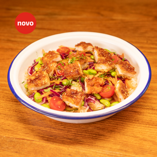 Poke Bowl de Frango Panado