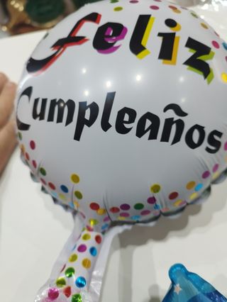 Globo pequeño  cumpleaños 