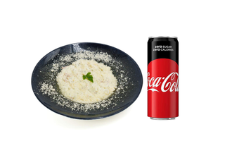 Rižoto slanina & gorgonzola + Coca-Cola Zero 0,33l