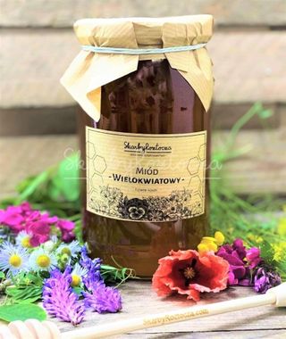 Miód Wielokwiatowy - zbiór 2021 700g