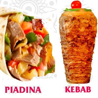 Piadina Kebab maxi con formaggio