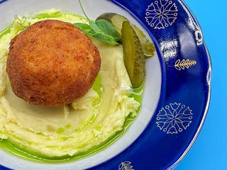 Котлета по-київськи з пюре (250g)