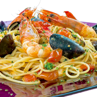 Spaghetti de mariscos