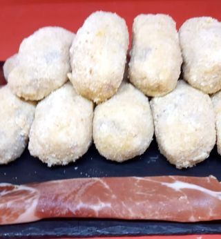 Croquetas Caseras De Jamon (4 Uds)