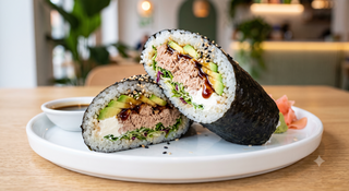 Sushi burrito tonno cotto